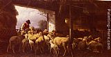 Feeding The Sheep by Christian Friedrich Mali